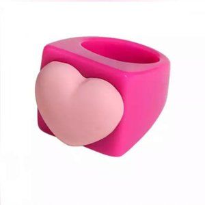 Acrylic ring "HEART"❤️